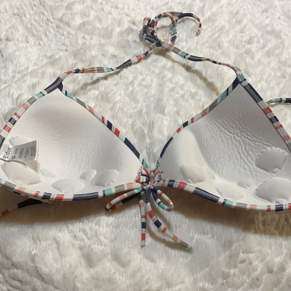 Bundle 5/$25 Eidon Striped Bikini Top - Picture 3 of 3